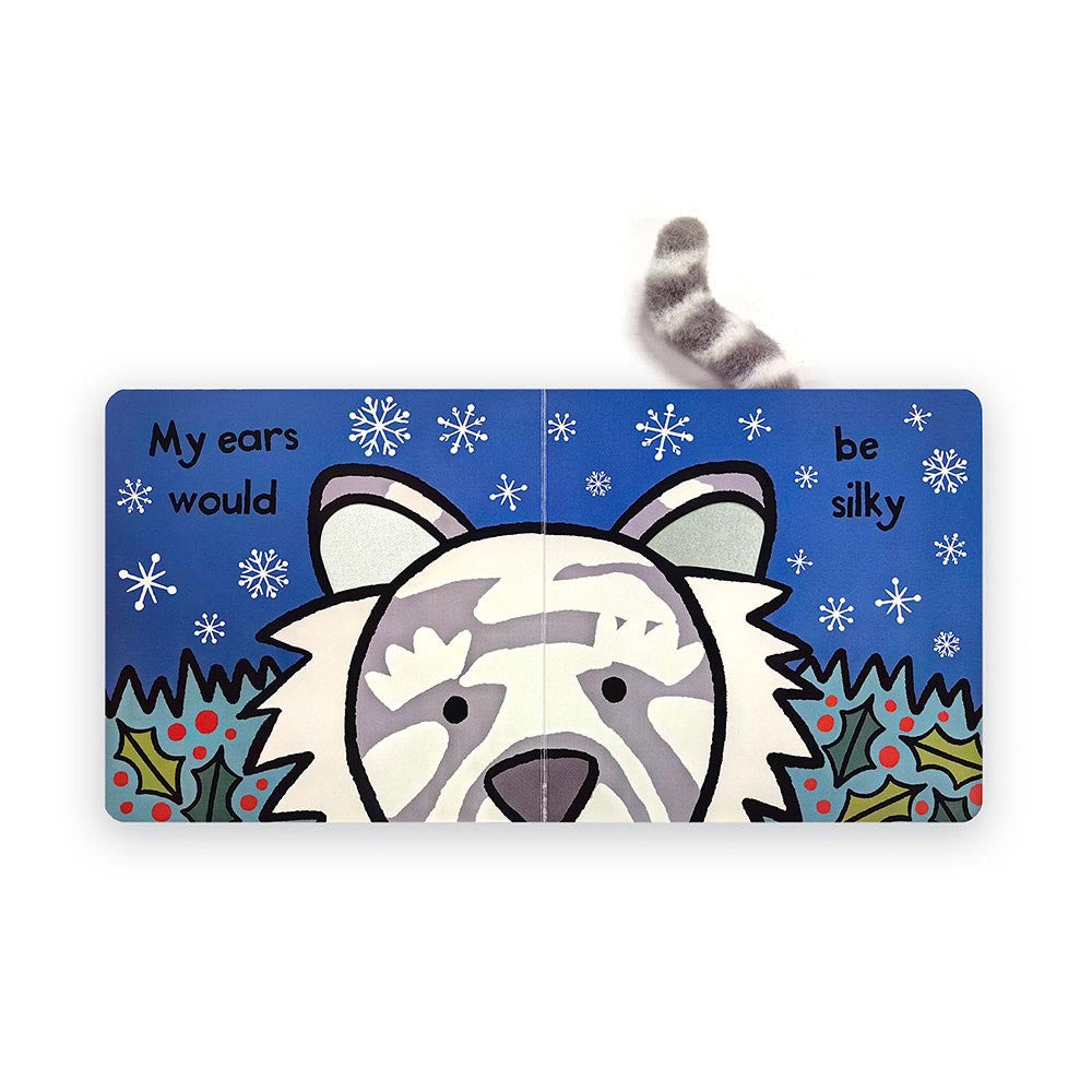 JellyCat If I Were Snow Tiger | Board Book