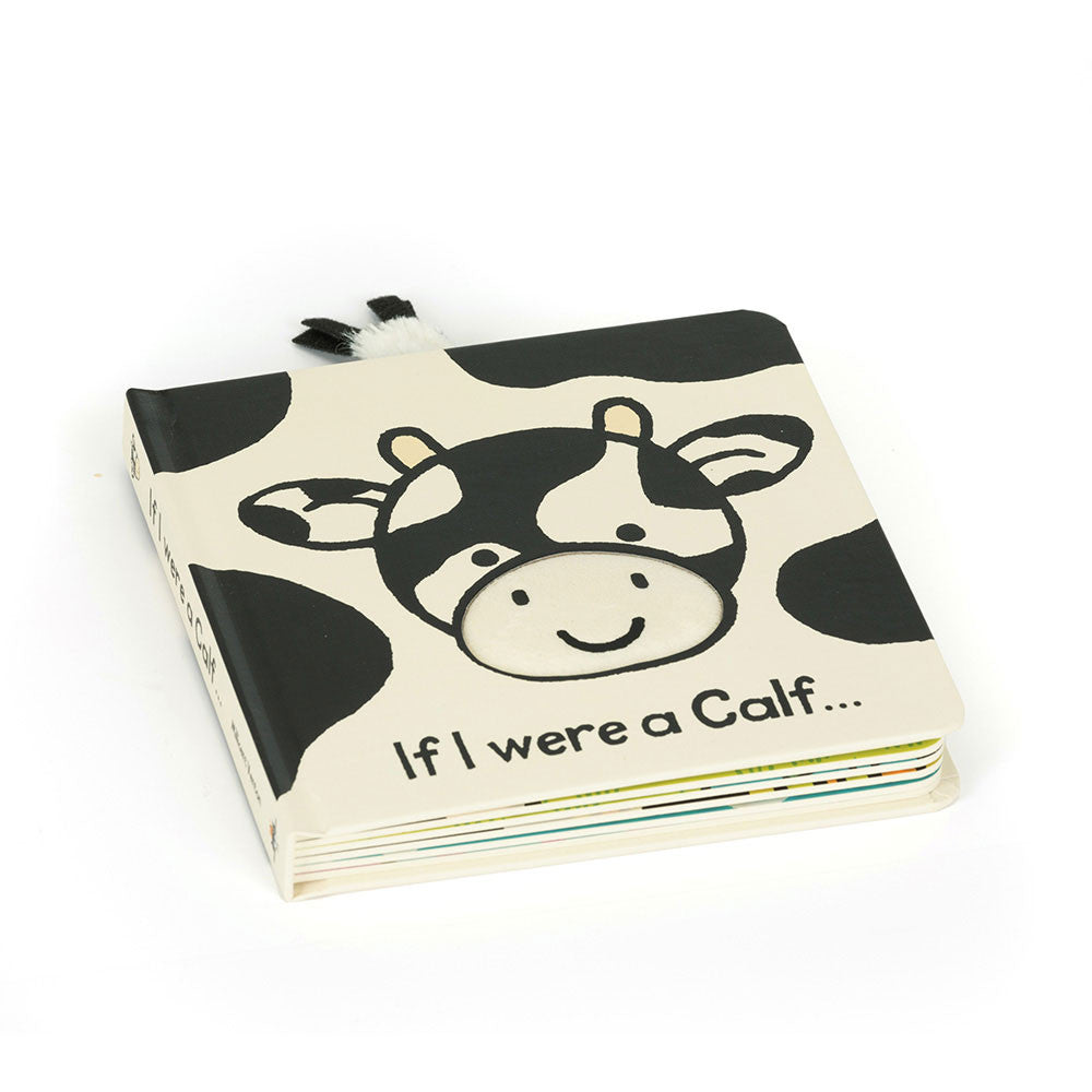 JellyCat If I Were A Calf | Board Book