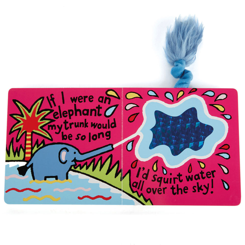 JellyCat If I Were An Elephant | Board Book
