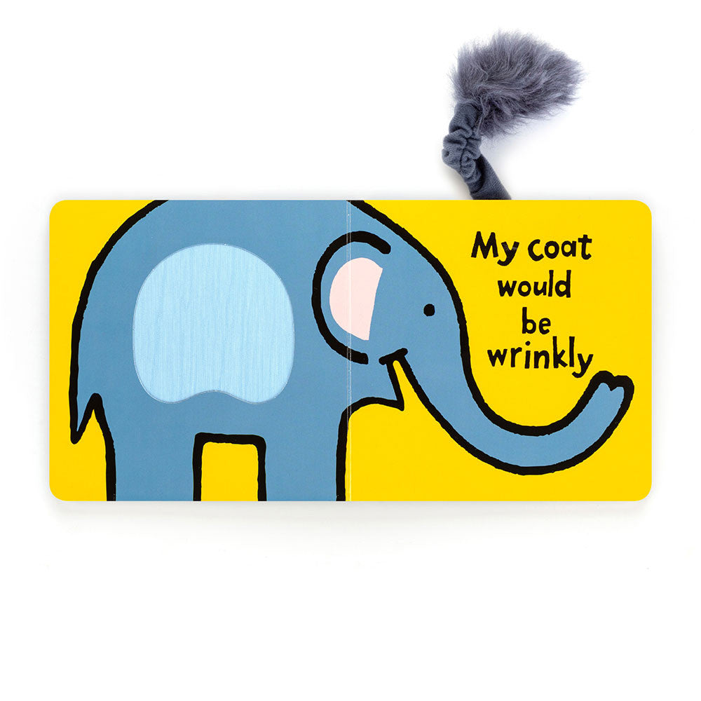 JellyCat If I Were An Elephant | Board Book