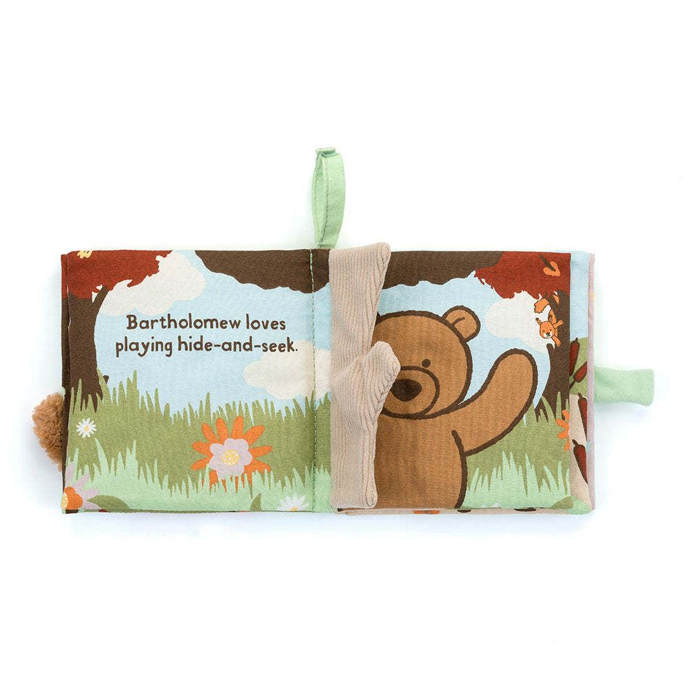JellyCat Bartholomew Bear Loves You | Crinkle Book