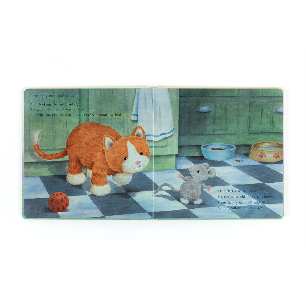 JellyCat Ginger Courageous Kitten | Book