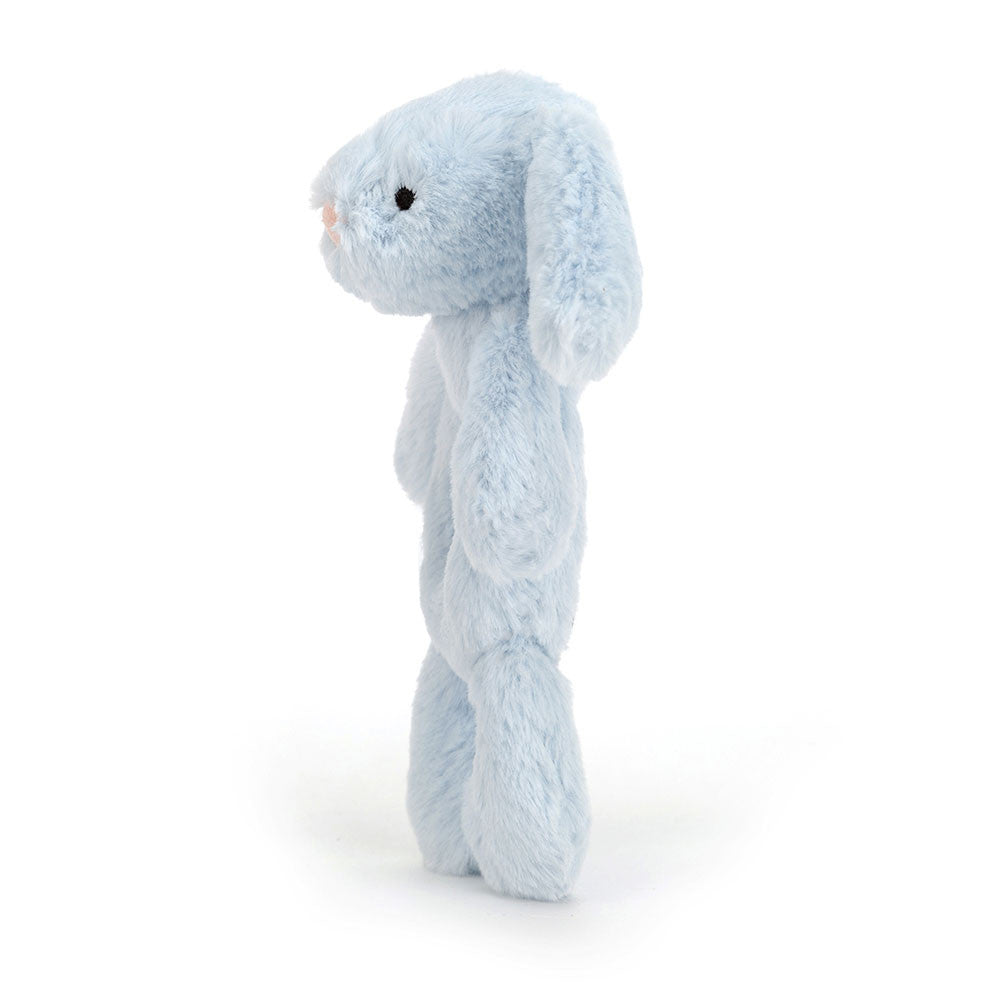 JellyCat Baby Blue | Bashful Bunny Ring Rattle