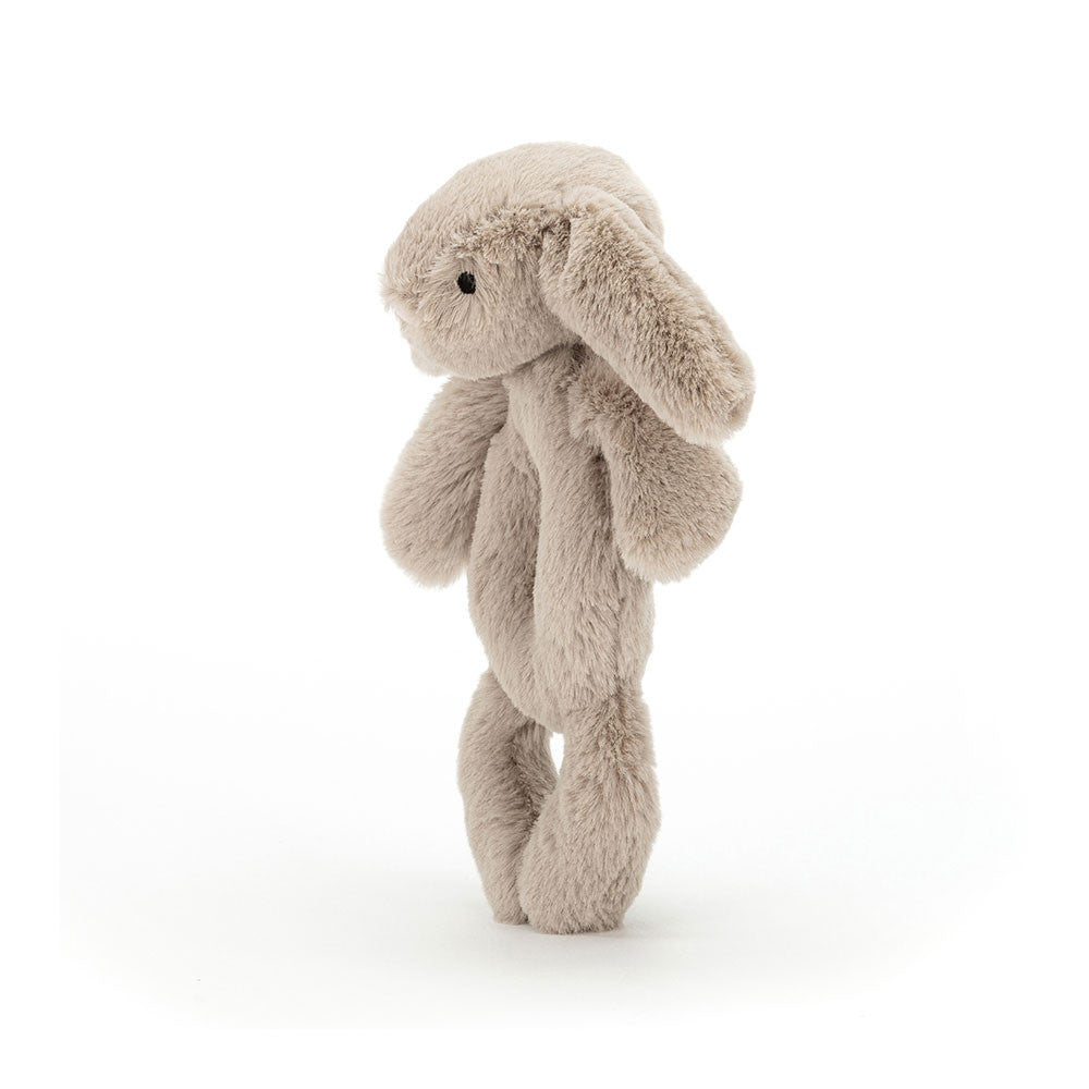 JellyCat Beige | Bashful Bunny Ring Rattle