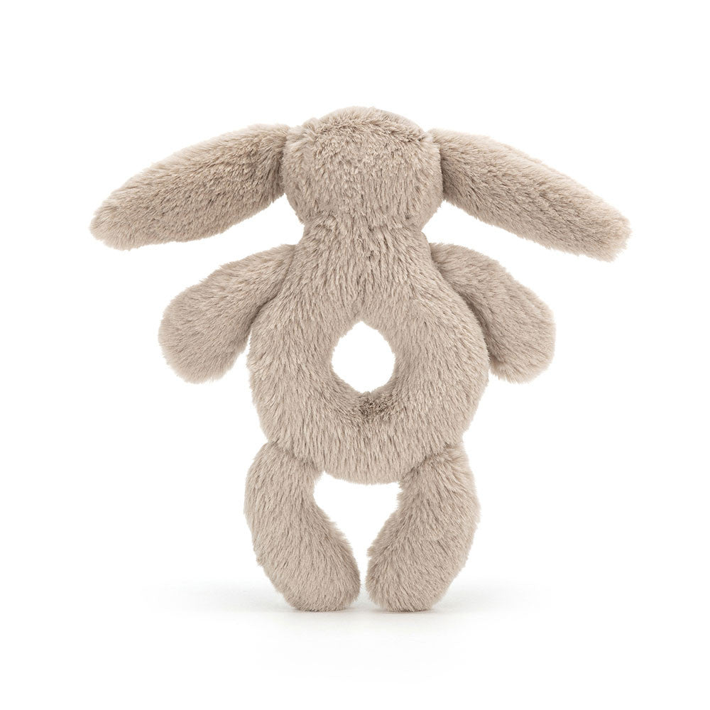 JellyCat Beige | Bashful Bunny Ring Rattle