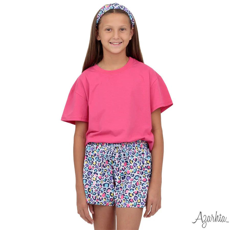 Azarhia Bright Leopard | Top Knot Headband