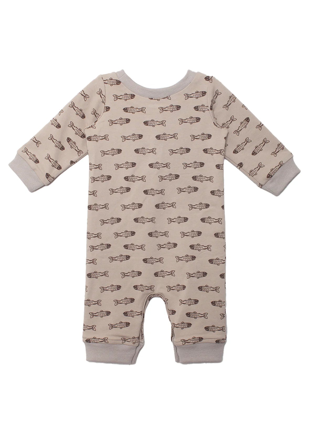 Beckett + Bear Brown | Isaiah Romper