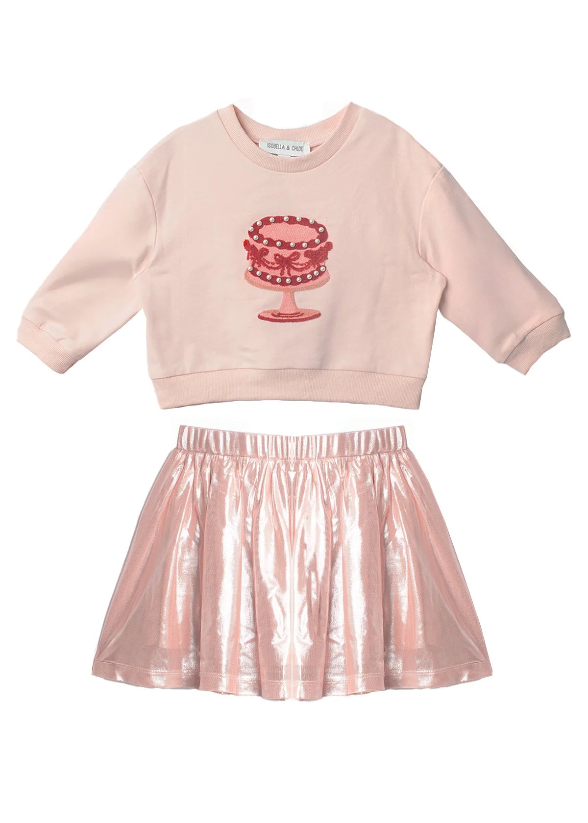 Isobella & Chloe Pink | Sweet Cakes 2 Piece Set