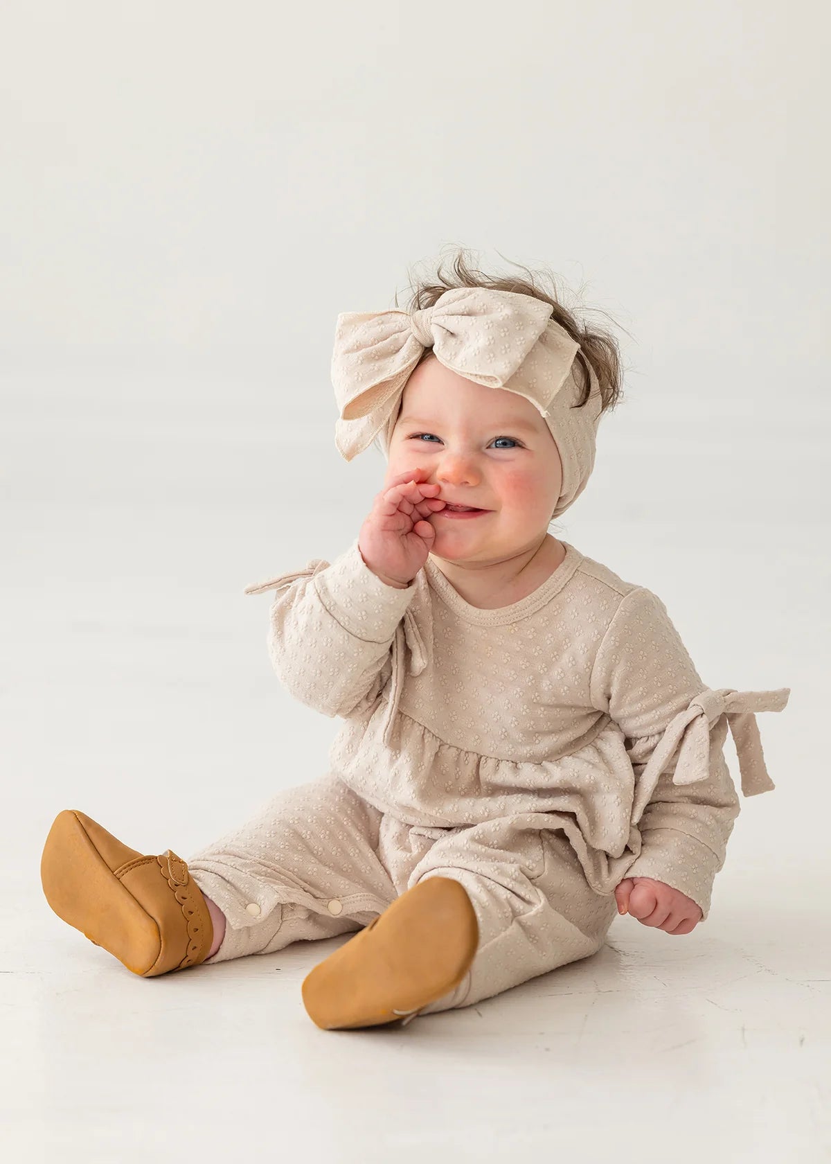 Mabel + Honey Brown | Cinnamon Sugar Romper
