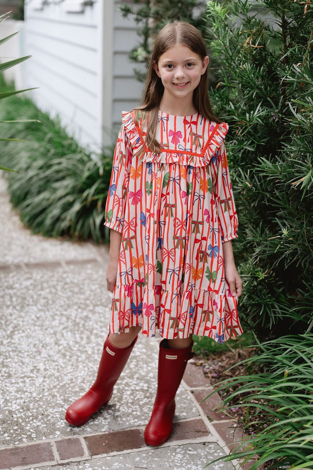 Briton Court Bright Red | Blair Dress