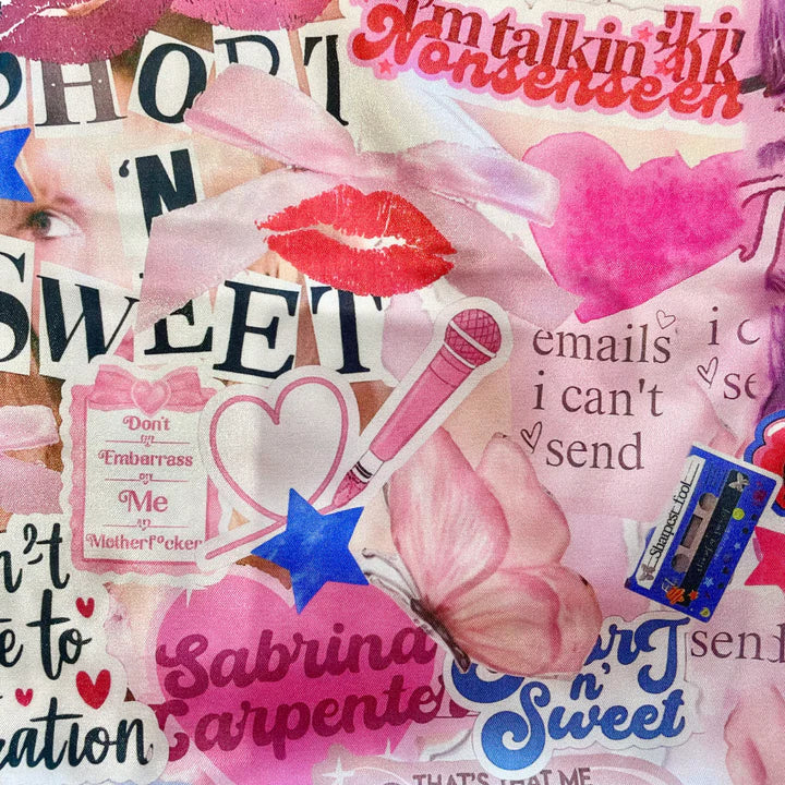 Tweenstyle Pink Multi Short & Sweet | Sabrina Carpenter Loungewear Set