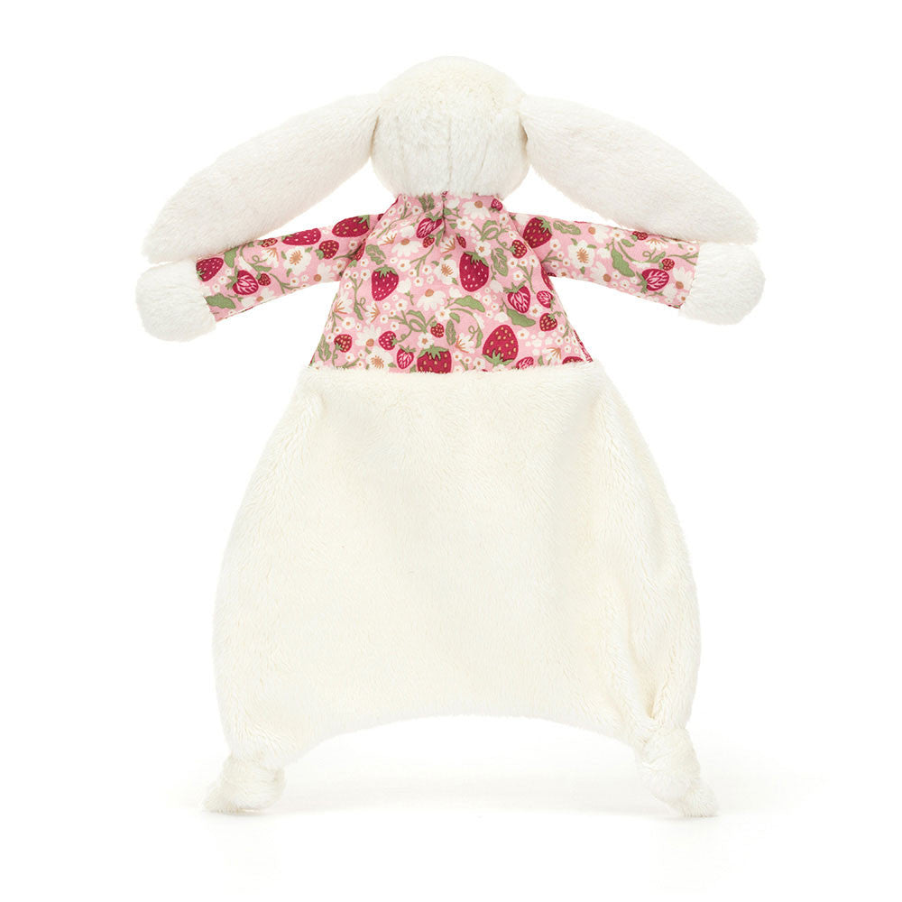 JellyCat Blossom Cream Berry Bunny Comforter