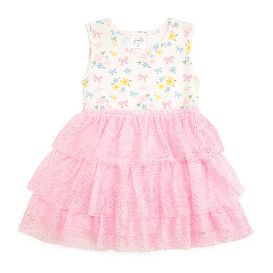 Sweet Wink Multi | Sweet Floral Tank Tutu Dress
