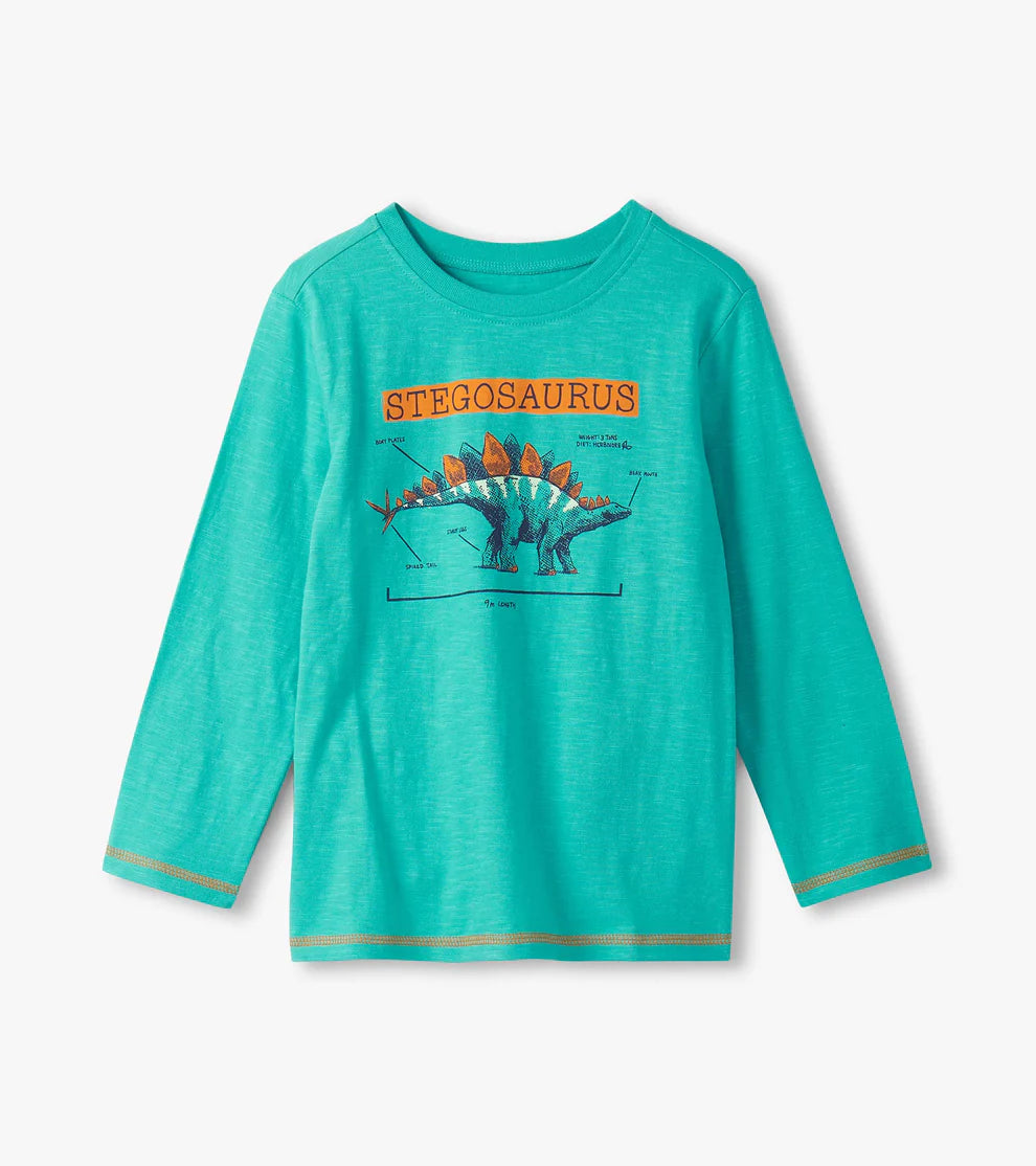 Hatley Stegosaurus | Graphic Tee