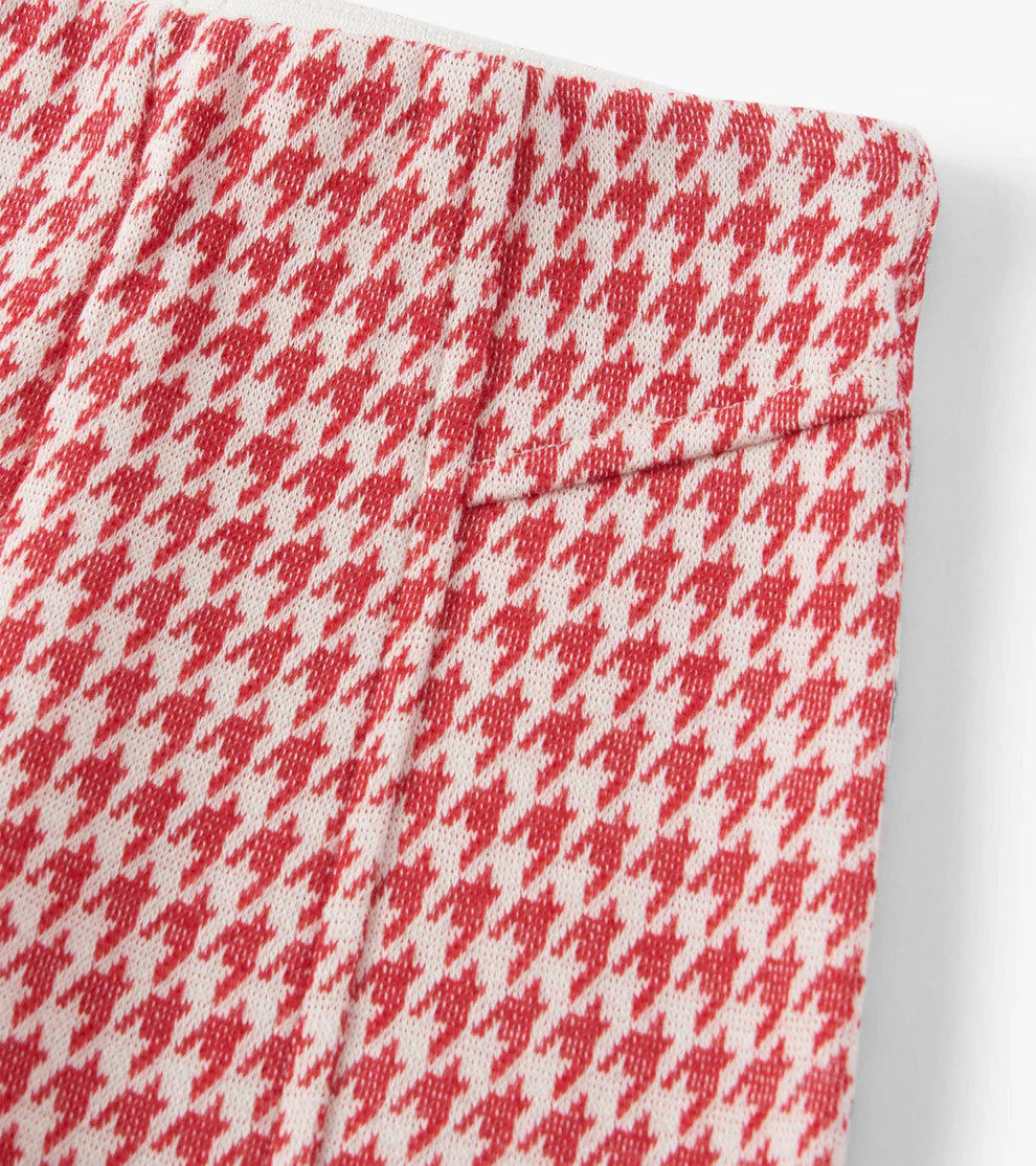 Hatley Chex Red | Houndstooth Bell Bottoms