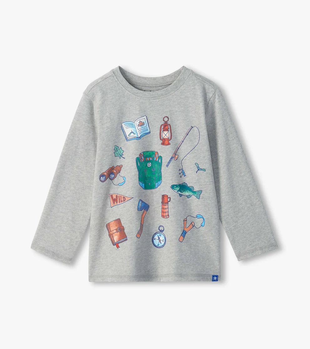 Hatley Backpacker | Crew Neck Graphic Tee