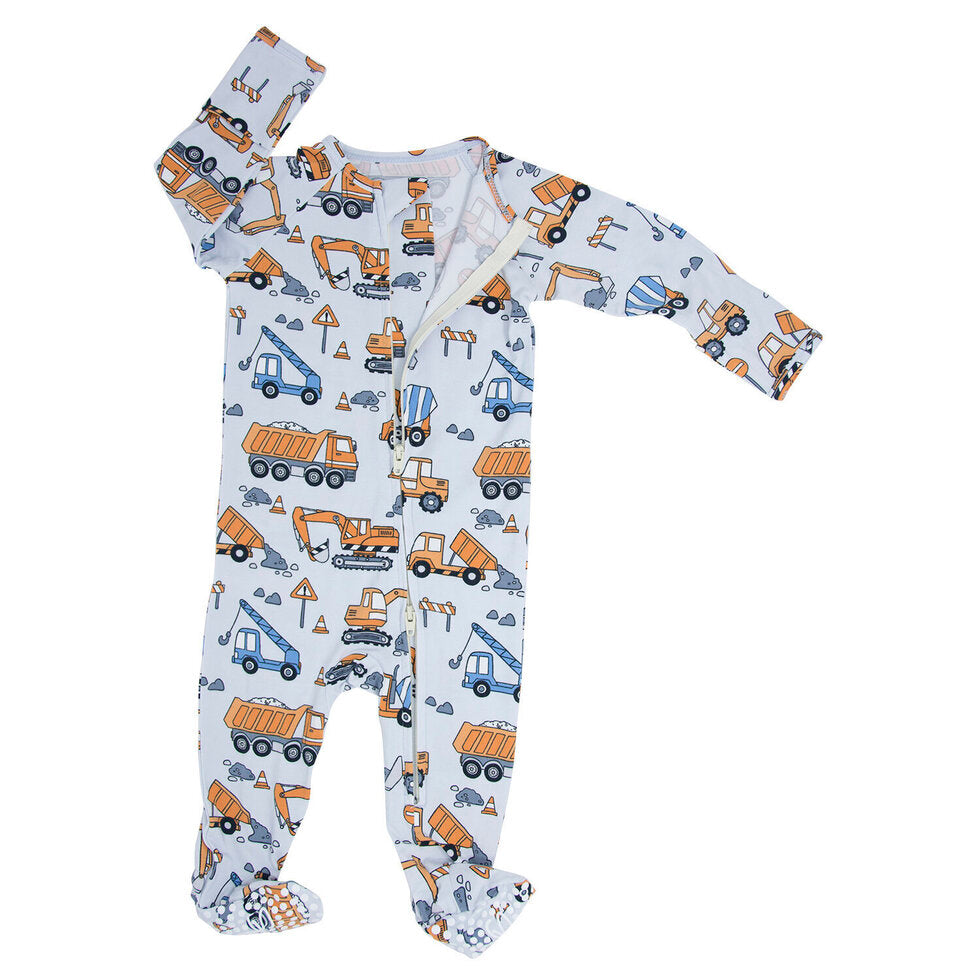 Sweet Bamboo Uncle Kev | Zipper Footie