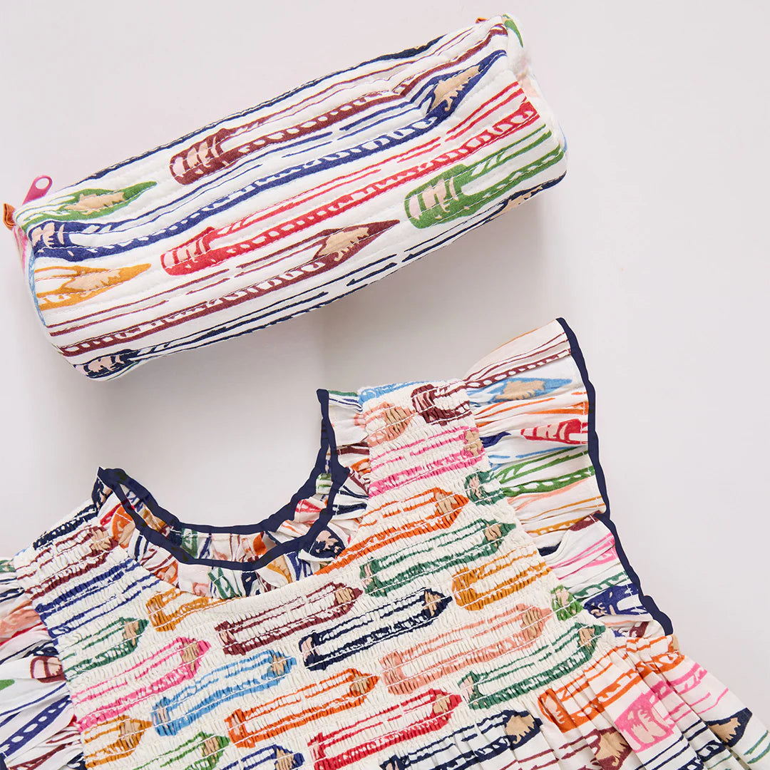 Pink Chicken Colored Pencils | Stevie Dress