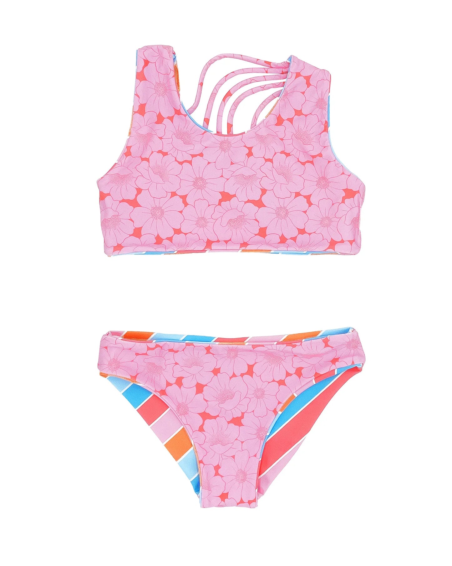 Feather 4 Arrow Multi | Summer Sun Reversible Bikini