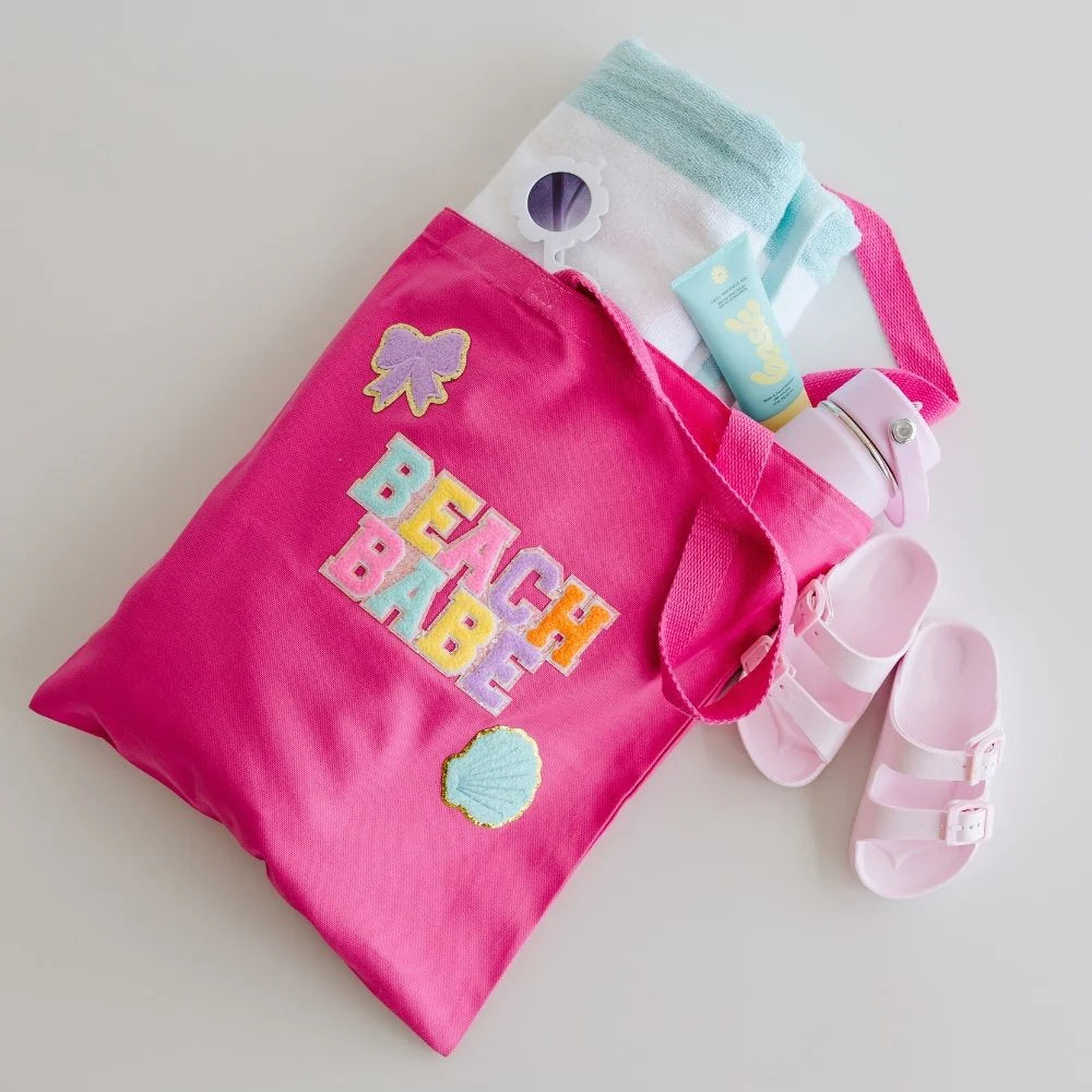 Sweet Wink Raspberry Pink | Beach Babe Tote