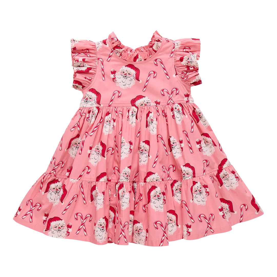 Pink Chicken Pink Candy Cane Santa | Jennifer Dress