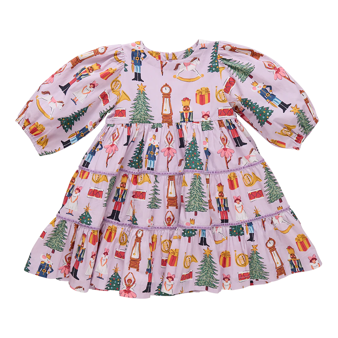Pink Chicken Lavender Nutcracker | Peachy Dress