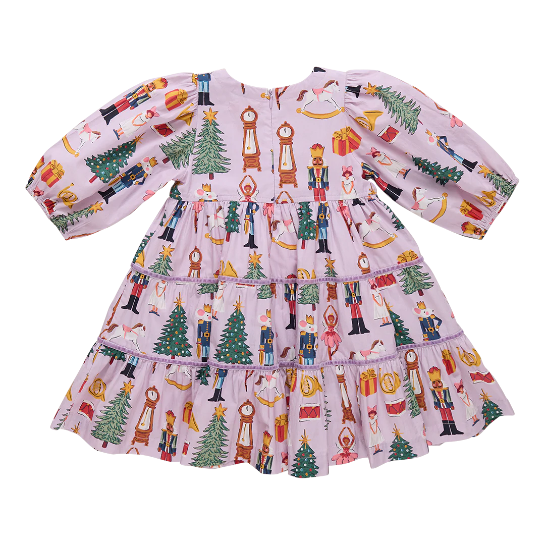 Pink Chicken Lavender Nutcracker | Peachy Dress