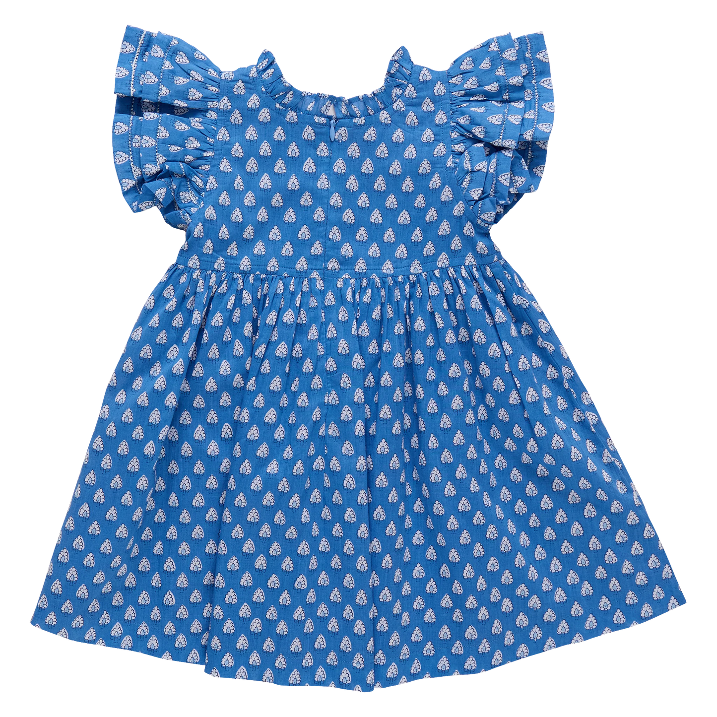 Pink Chicken Blue Tear Drop | Jennifer Dress