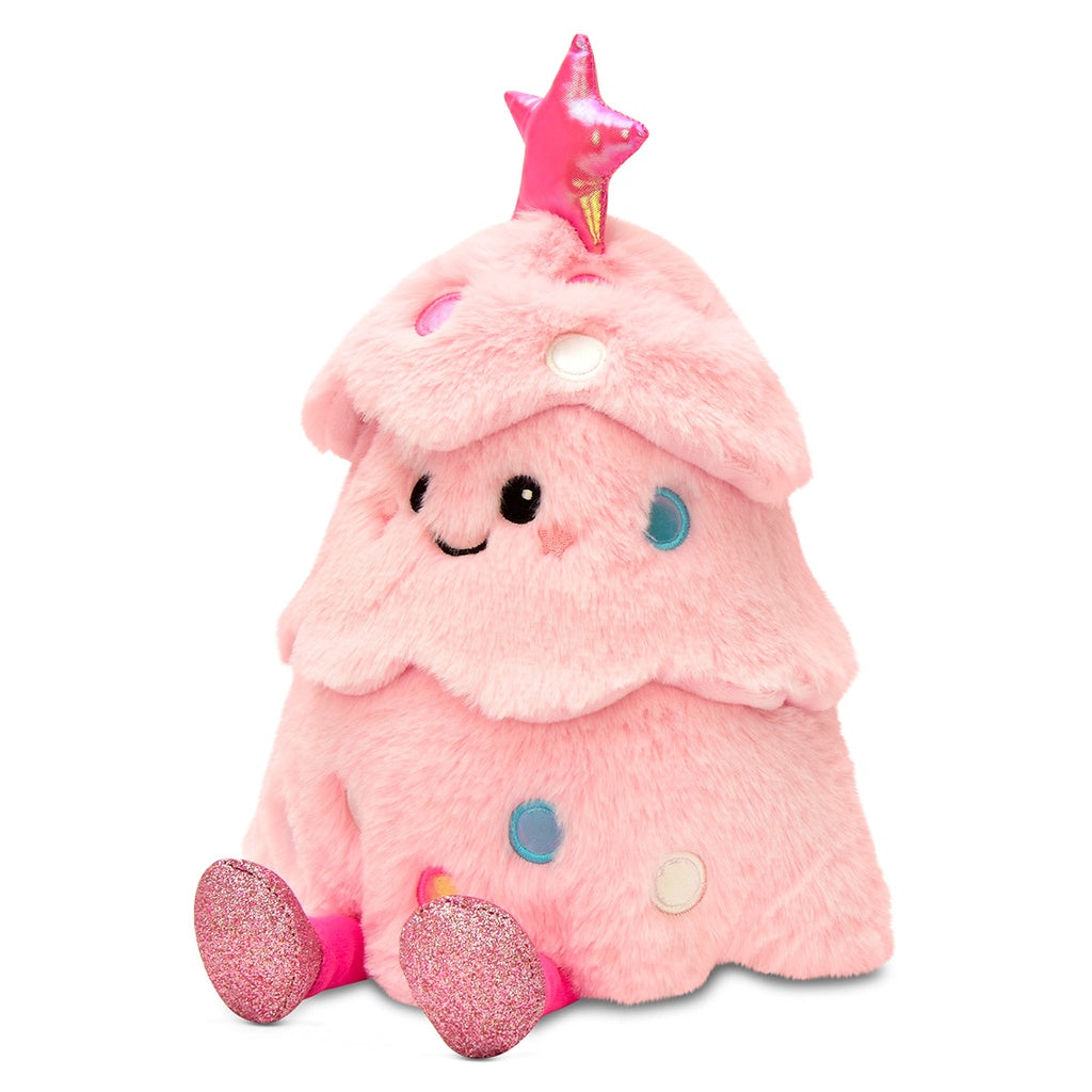 Iscream Glitter Pink | Christmas Tree Plush