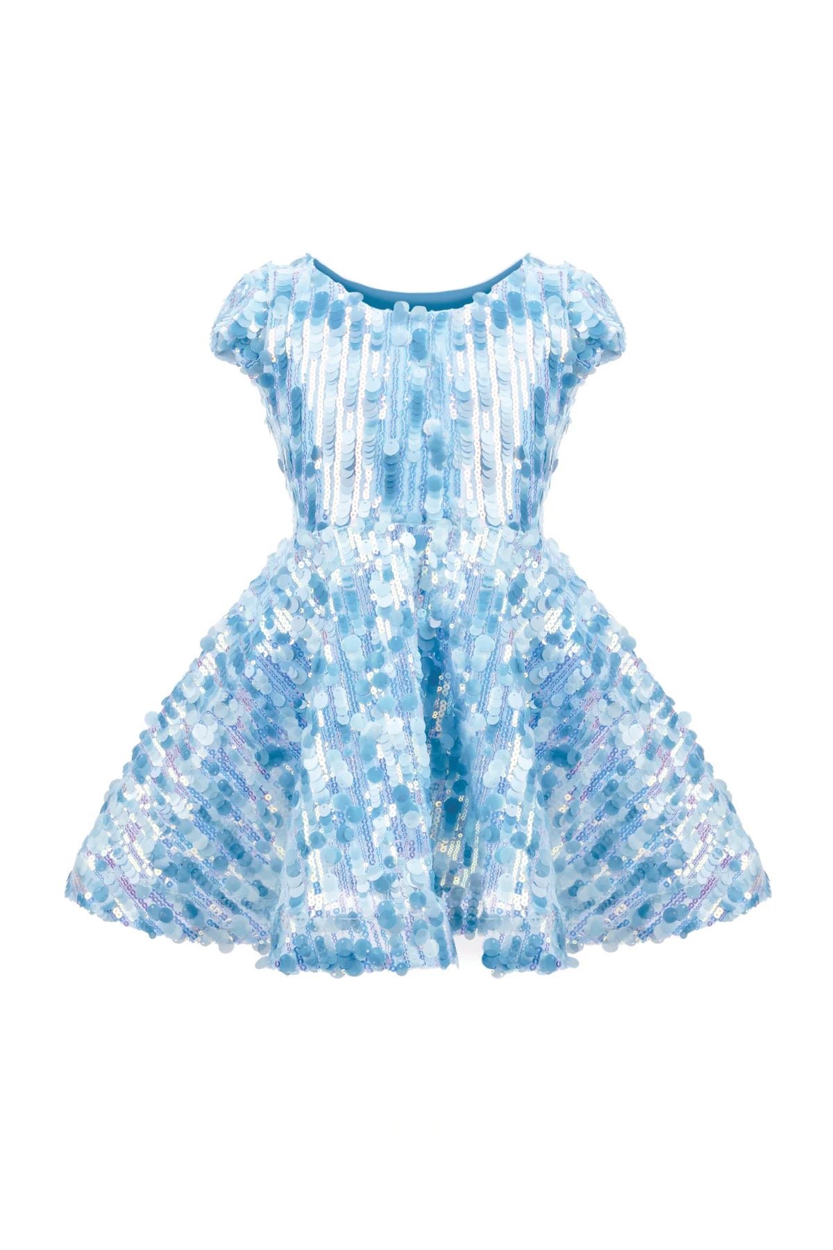 Great Pretenders Blue | Sequins Concert Queen Dress