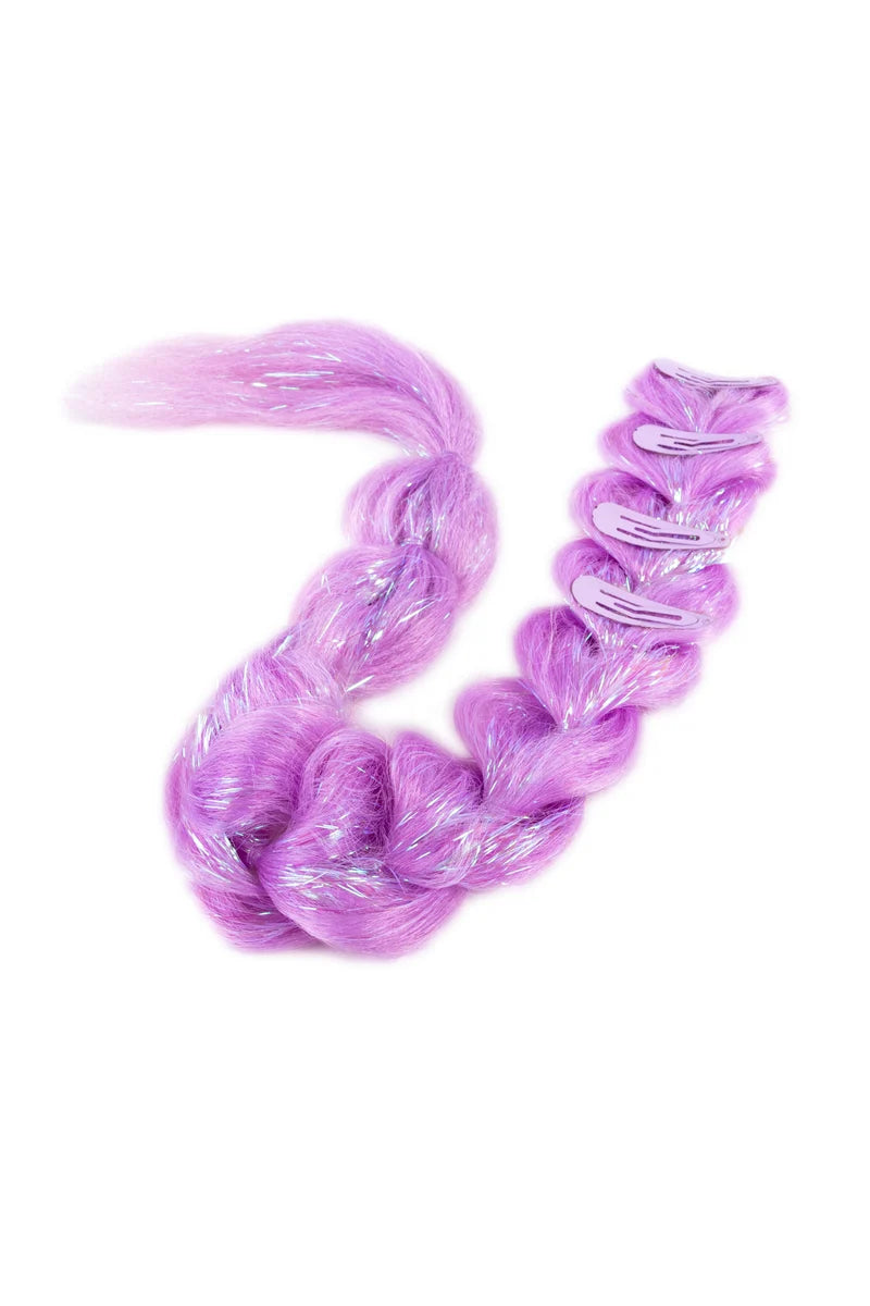 Great Pretenders Vibrant Purple | Rock Star Hair Braid