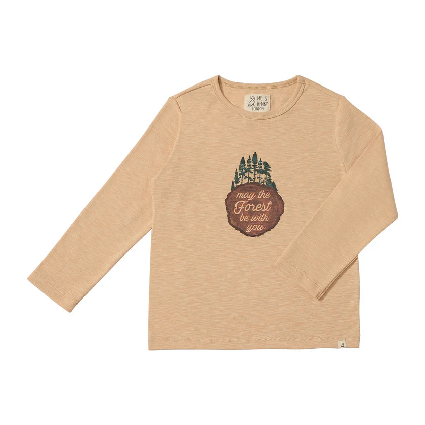 Me & Henry May the Forest Be with You | Cherokee Printed Tee