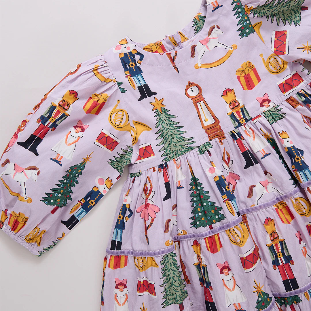 Pink Chicken Lavender Nutcracker | Peachy Dress