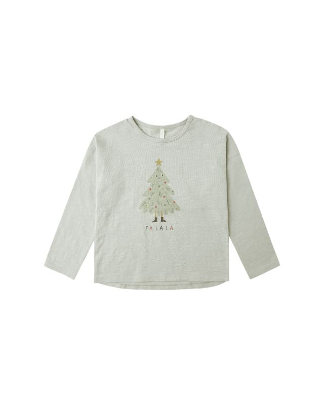 Rylee + Cru Pistachio Christmas Tree | Long Sleeve Tee