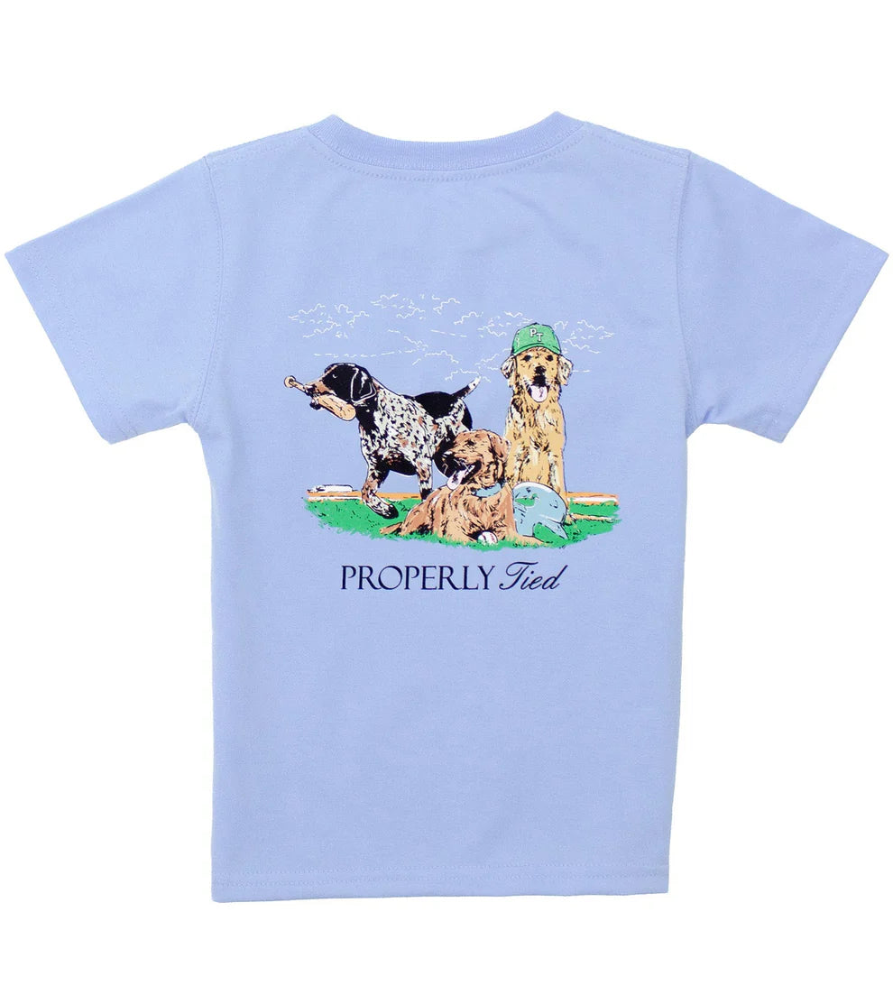 Properly Tied Light Blue | Diamond Dogs Short Sleeve Tee