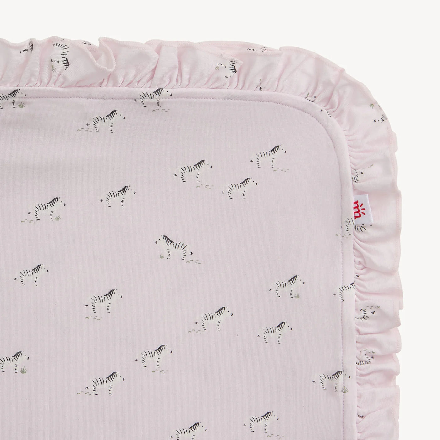 Magnetic Me Pink Savannah Plains | Modal Ruffle Blanket