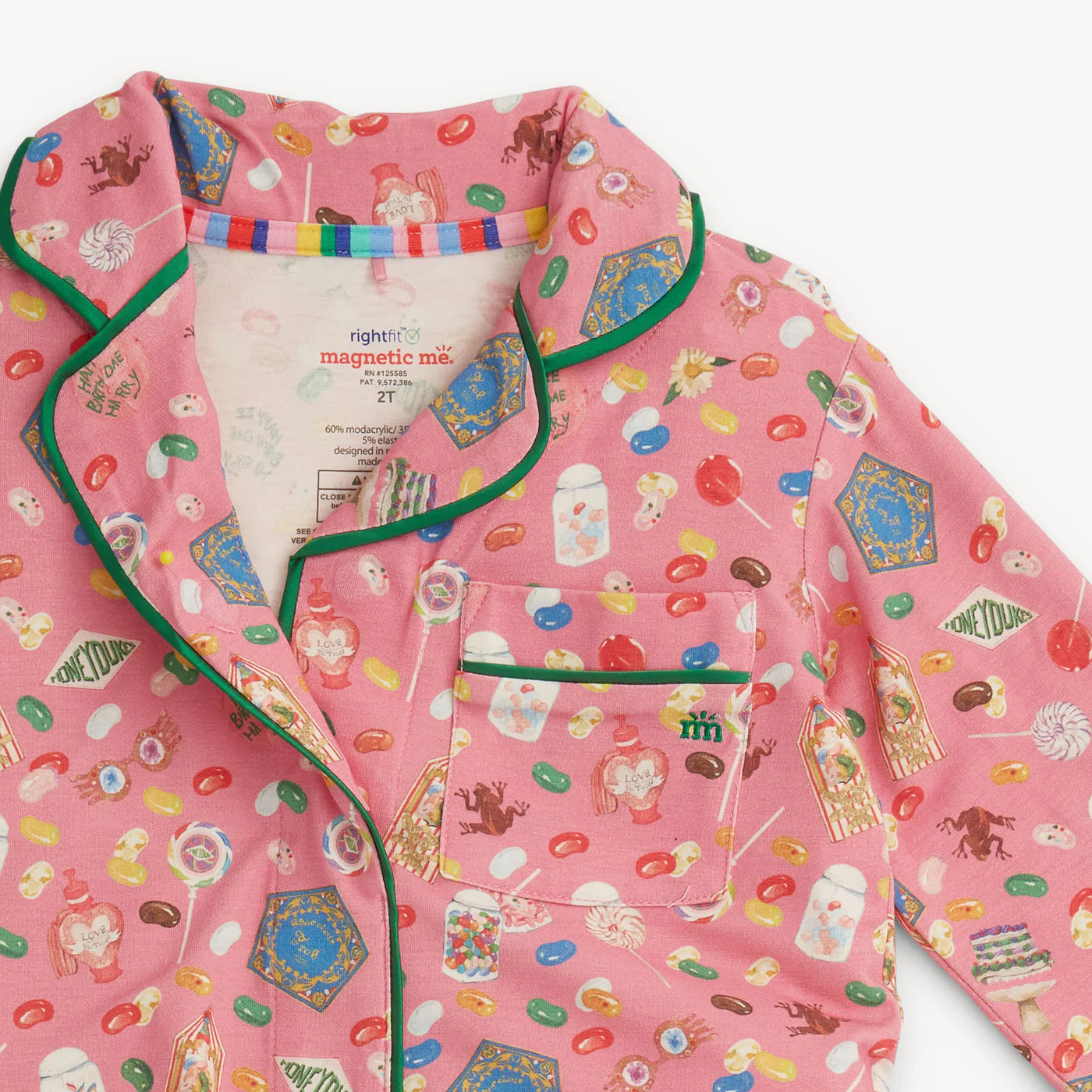 Magnetic Me Honeydukes | Harry Potter Ruffle Long Sleeve PJ Set