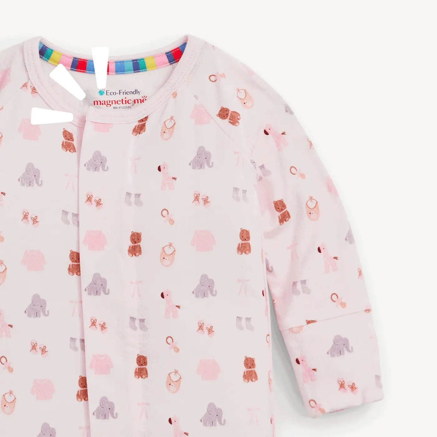 Magnetic Me Nursery Nostalgia Pink | Modal Footie