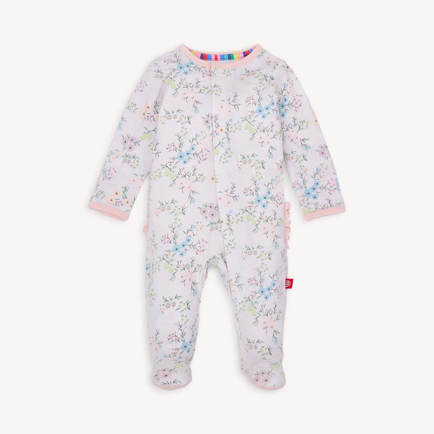 Magnetic Me Emily | Modal Footie With Ruffle