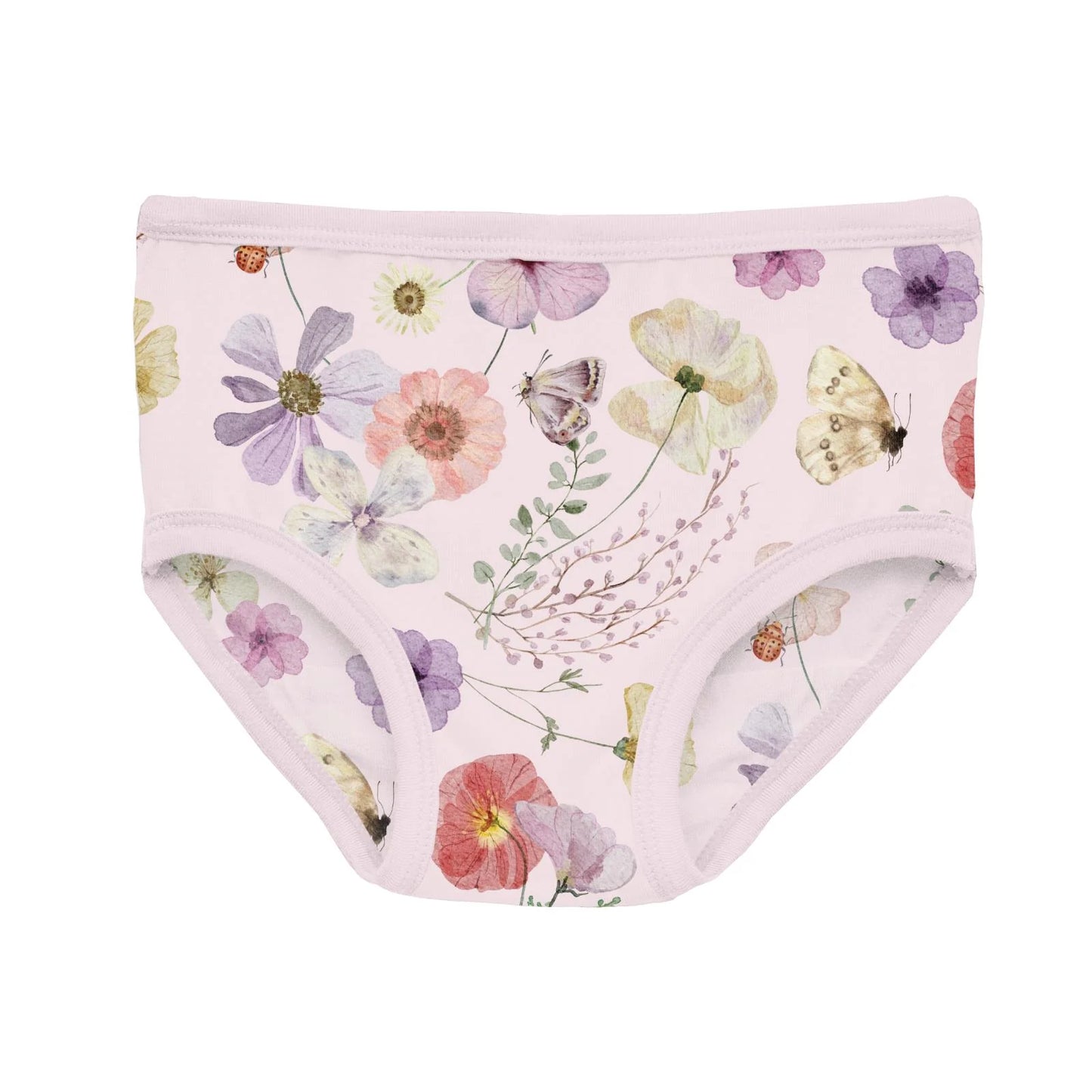 Kickee Shrinking Violet Pressed Flowers | Print Underwear