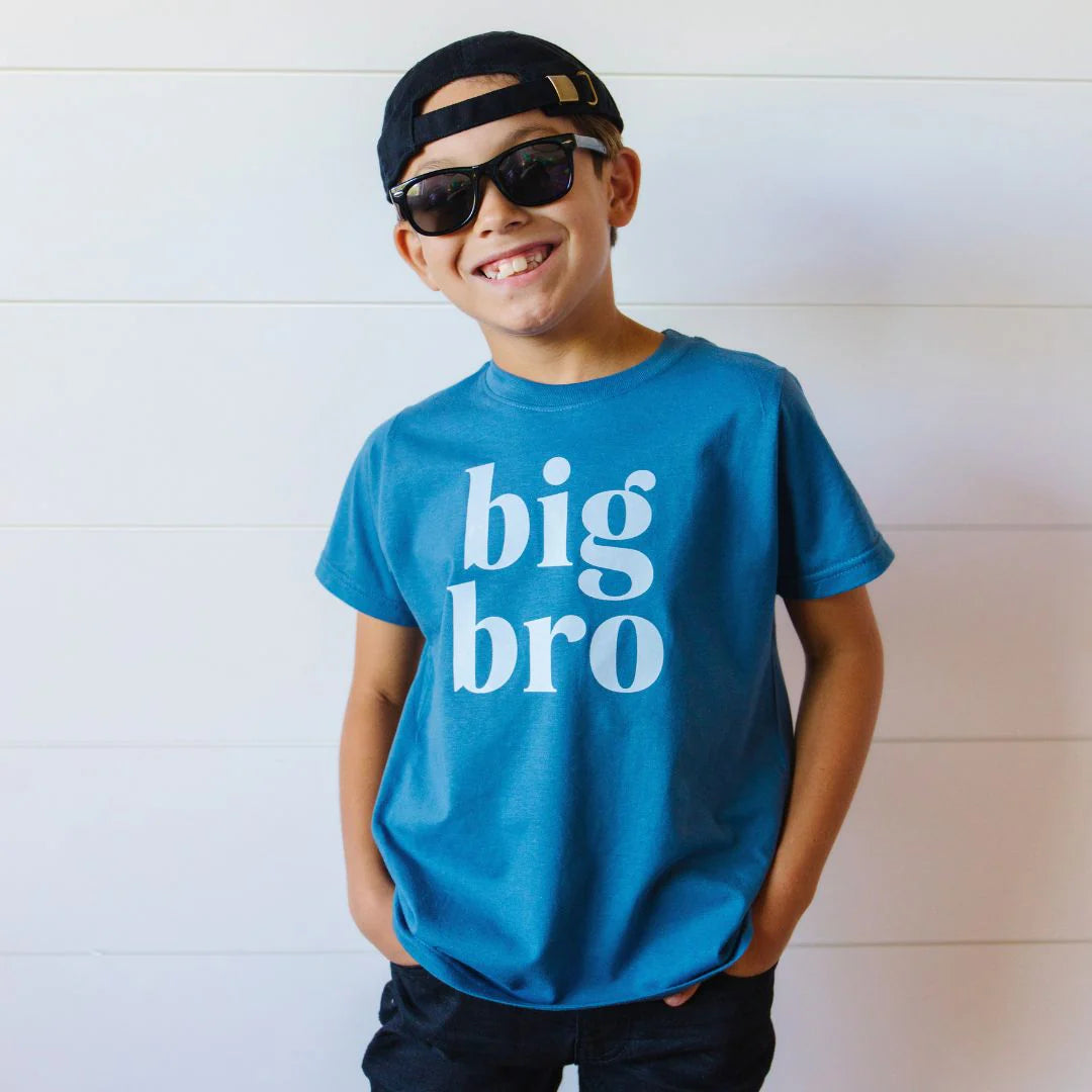 Sweet Wink Indigo | Big Bro Short Sleeve T-Shirt