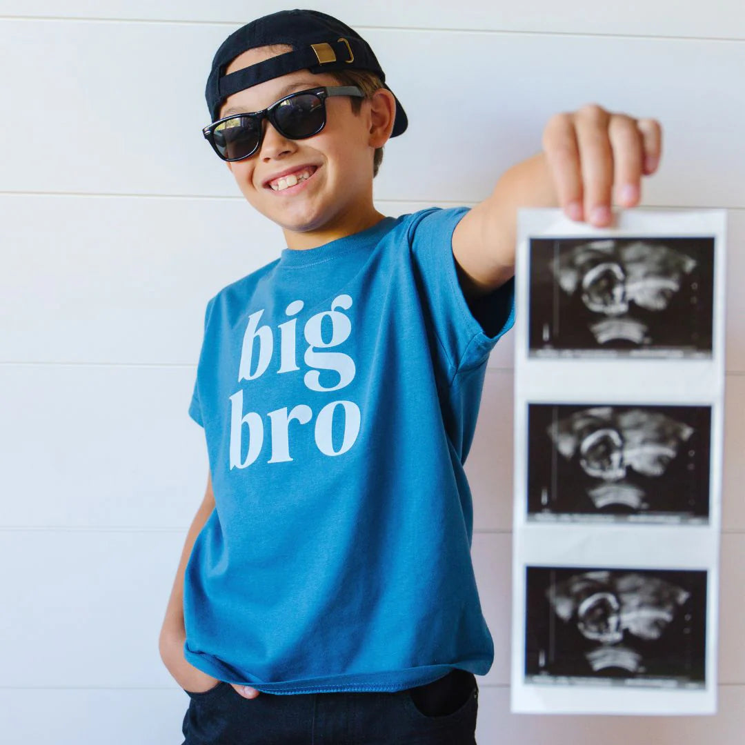 Sweet Wink Indigo | Big Bro Short Sleeve T-Shirt