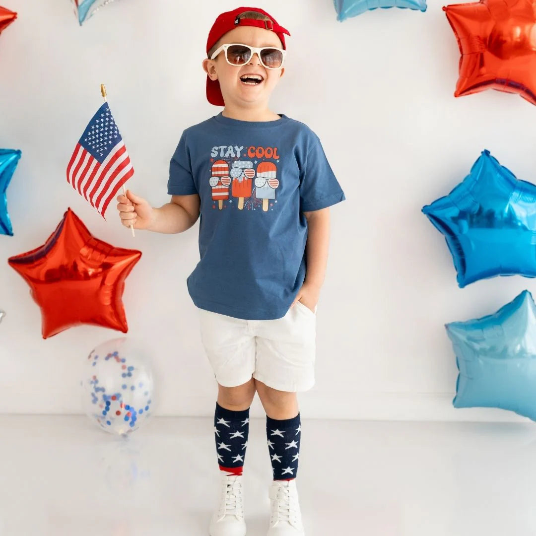 Sweet Wink Indigo | Stay Cool Short Sleeve T-Shirt