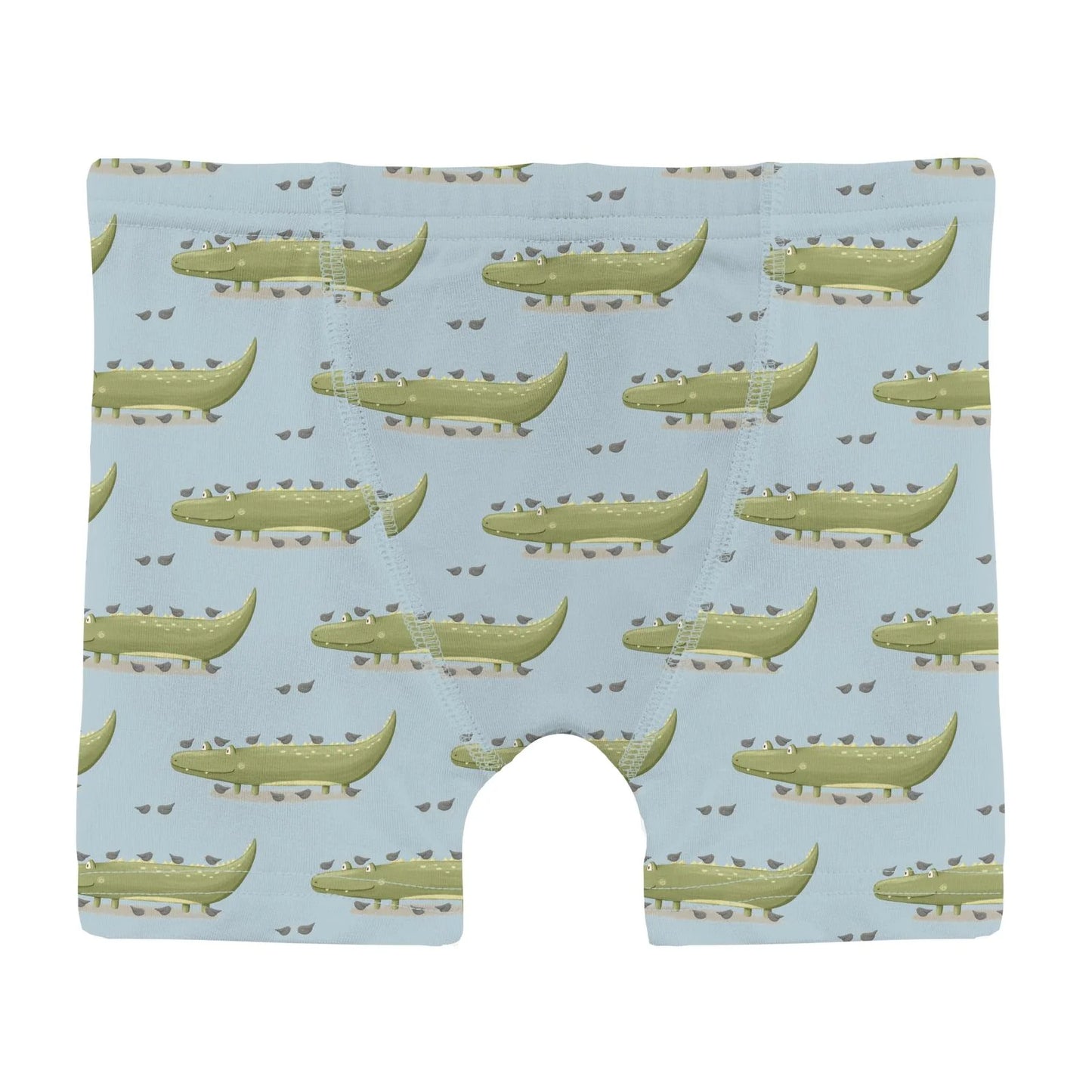 KicKee Spring Sky Croc & Friends | Print Boxer Brief