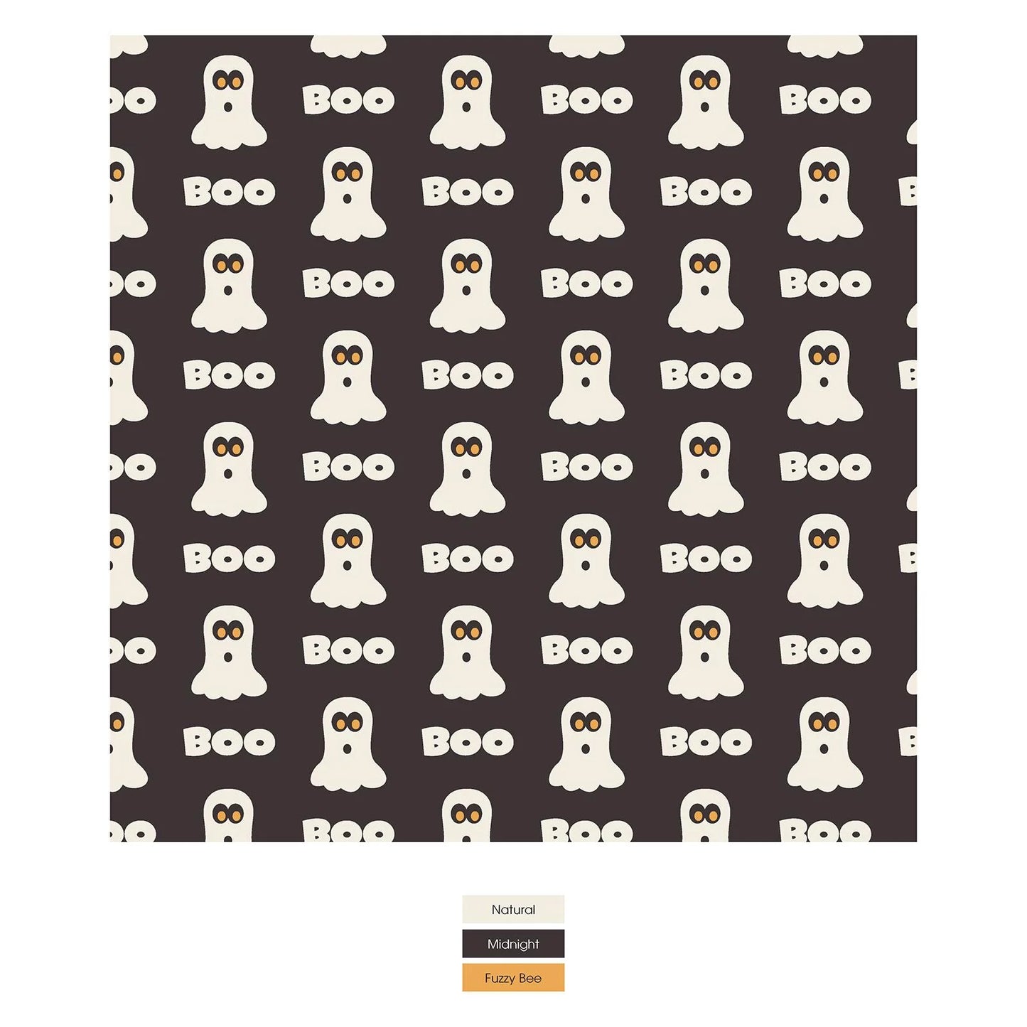 KicKee Midnight Boo | Print Long Sleeve PJ Set