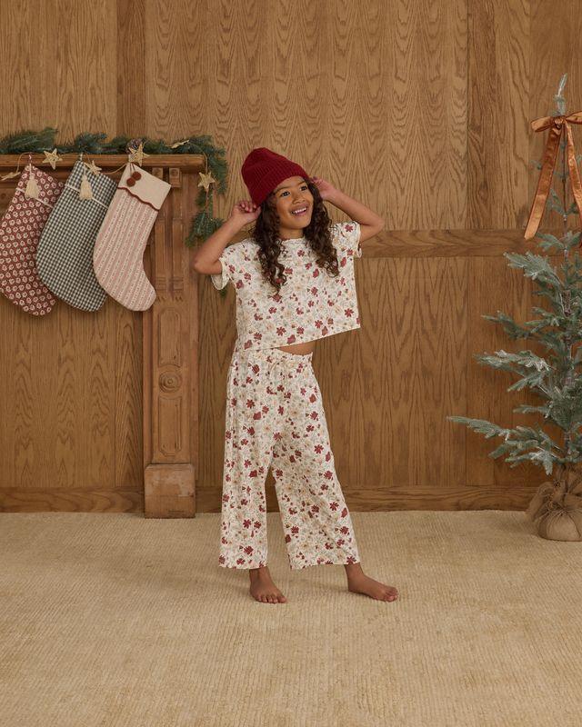 Rylee + Cru Holiday Floral | Ruthie Set