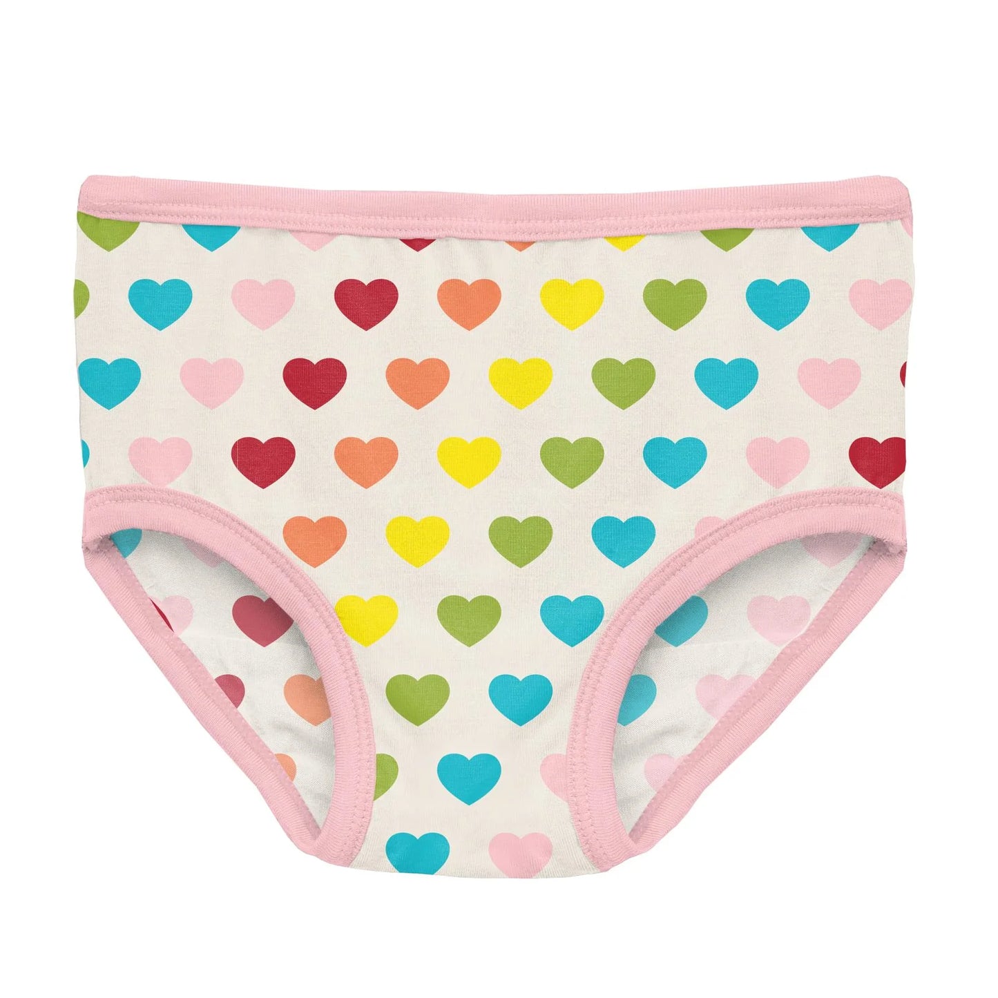 Kickee Rainbow Hearts | Underwear