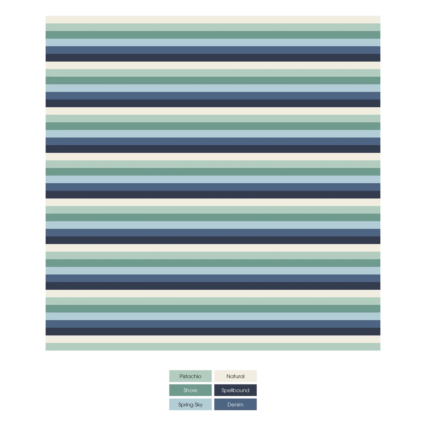 KicKee Denim Stripe | Print Boxer Brief