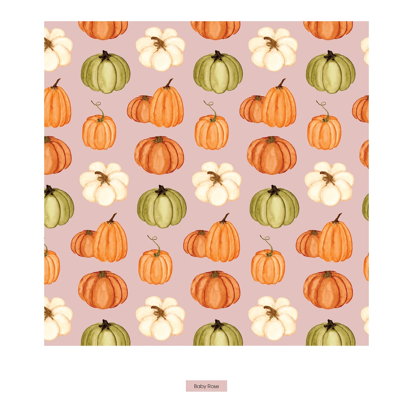 KicKee Baby Rose Pumpkin Patch | Print Layette Ruffle Footie With 2 Way Footie