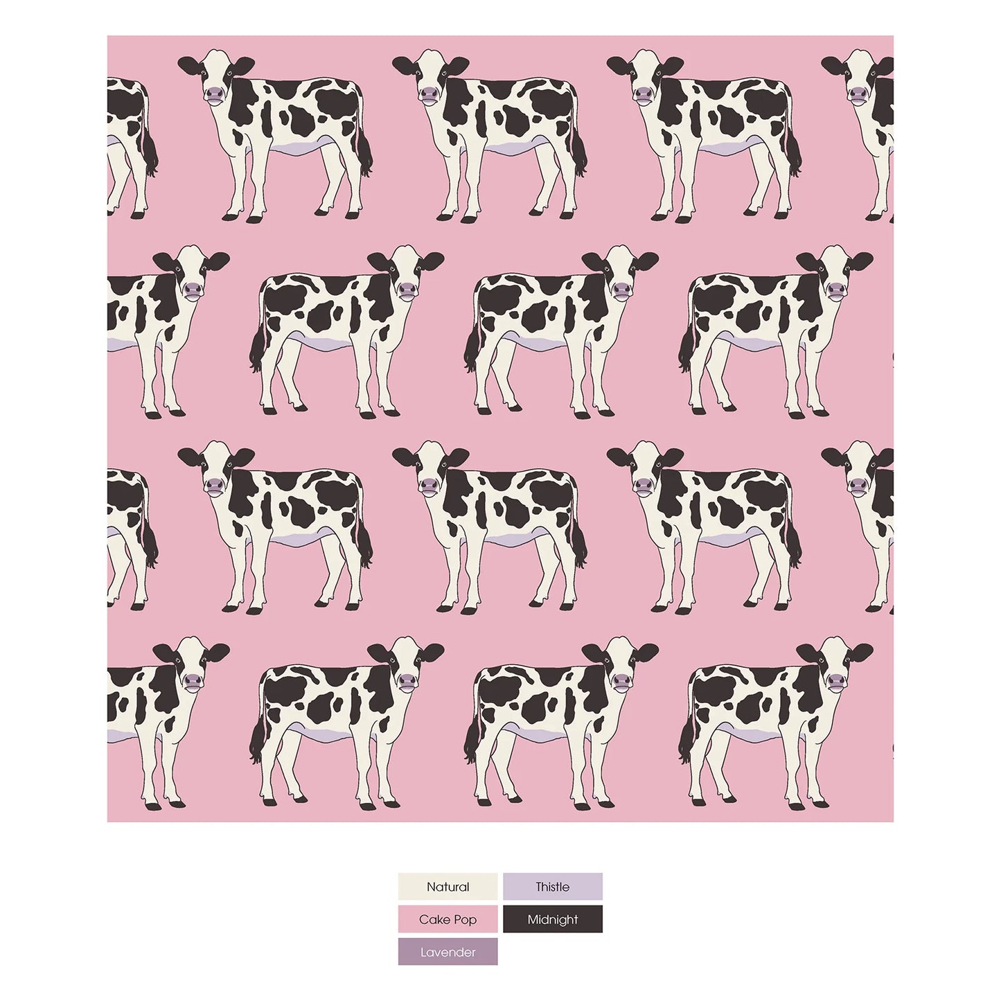 Kickee Cake Pop Cows | Classic Ruffle Footie With 2 Way Zipper